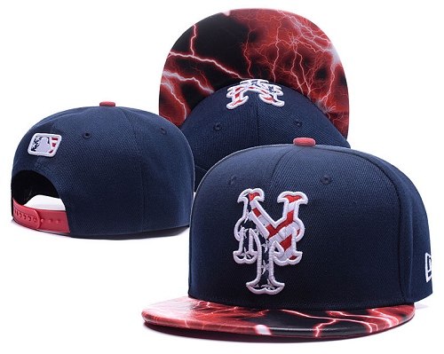 MLB New York Mets Stitched Snapback Hats 014