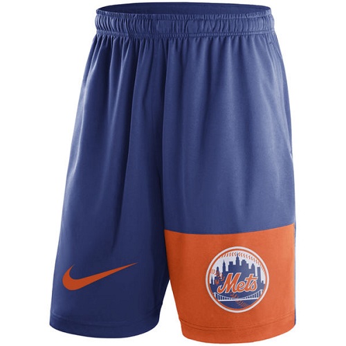 MLB Men's New York Mets Nike Royal Cooperstown Collection Dry Fly Shorts